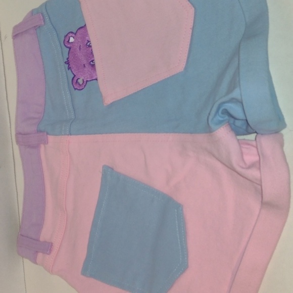 DOLLS kill care bears peekaboo block colored shorts size extra small - Picture 10 of 12